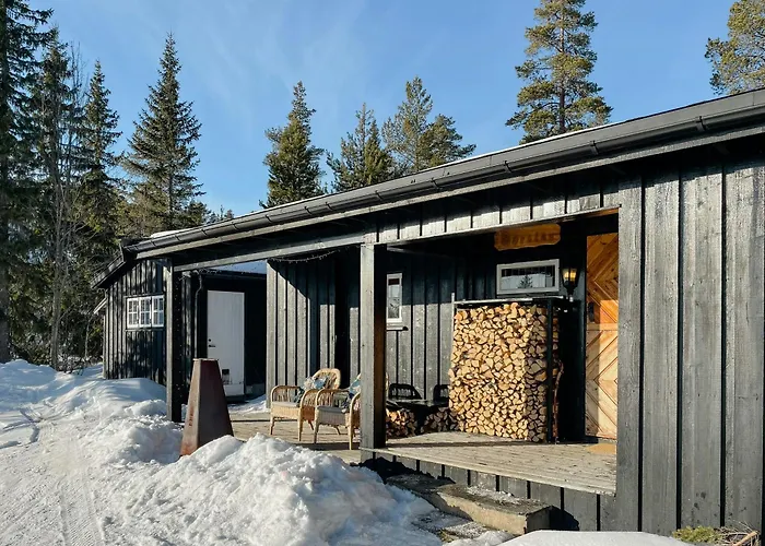Modernized At Norefjell With View *