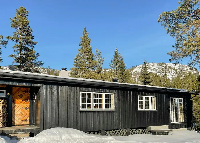 Сasa de vacaciones Modernized At Norefjell With View Eggedal
